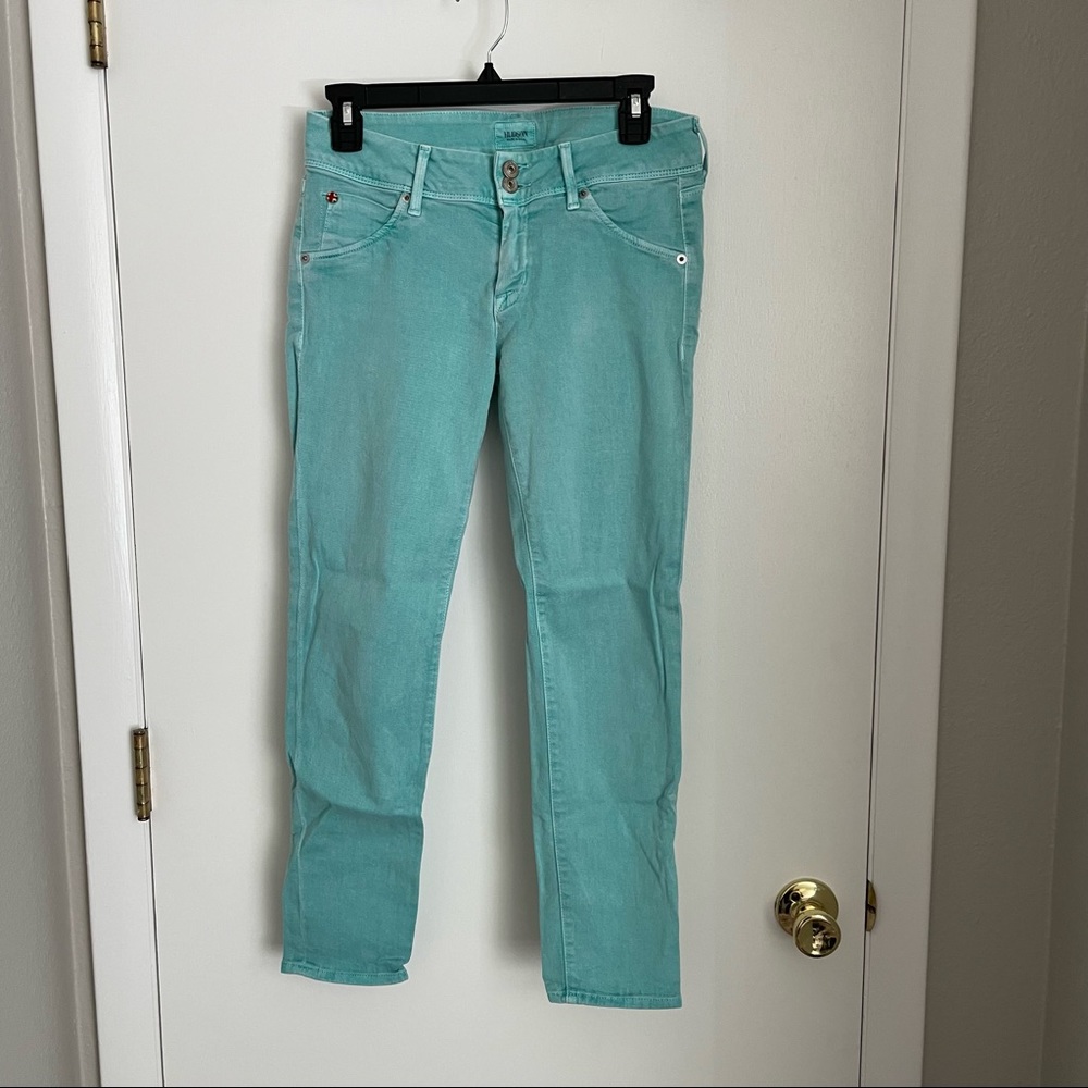 Hudson Collin Mid-Rise Skinny Crop Jean